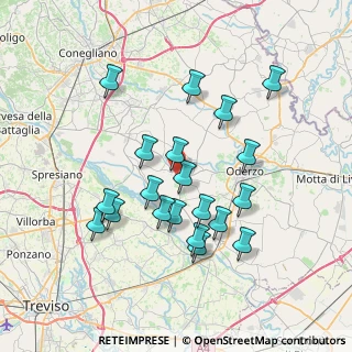 Mappa Via Spiridiona, 31020 San Polo di Piave TV, Italia (6.8705)