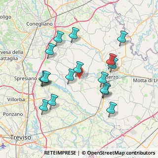 Mappa Via Spiridiona, 31020 San Polo di Piave TV, Italia (7.44)
