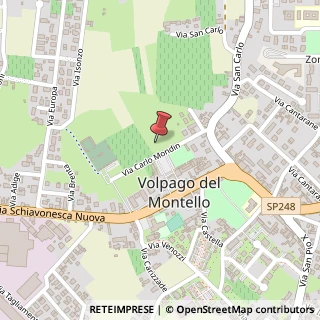 Mappa Via Indipendenza, 12, 31040 Volpago del Montello, Treviso (Veneto)