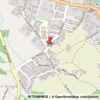 Mappa Via Milano, 45, 22077 Olgiate Comasco, Como (Lombardia)