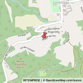 Mappa Via dei Faggi, 3, 21020 Bodio Lomnago, Varese (Lombardia)