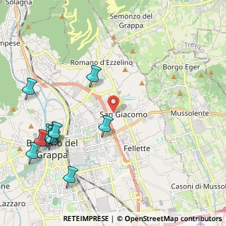 Mappa Via Luigi Boccherini, 36060 Romano D'ezzelino VI, Italia (2.69545)