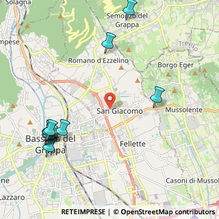 Mappa Via Luigi Boccherini, 36060 Romano D'ezzelino VI, Italia (2.69917)