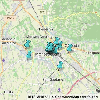 Mappa Viale Giacomo Matteotti, 31044 Montebelluna TV, Italia (0.83867)
