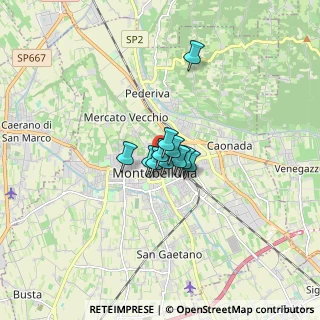 Mappa Viale Giacomo Matteotti, 31044 Montebelluna TV, Italia (0.72)