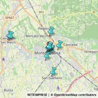 Mappa Viale Giacomo Matteotti, 31044 Montebelluna TV, Italia (1.29455)