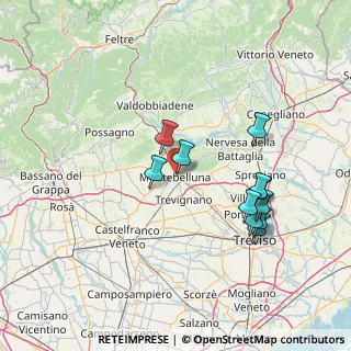 Mappa Viale Giacomo Matteotti, 31044 Montebelluna TV, Italia (13.93091)