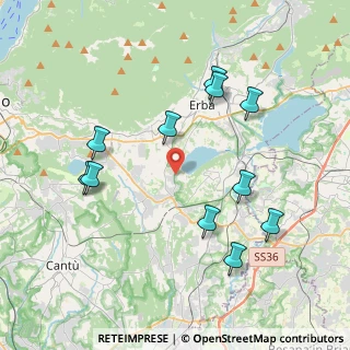 Mappa Via Don Guanella, 22040 Alserio CO, Italia (4.05455)