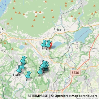 Mappa Via Don Guanella, 22040 Alserio CO, Italia (4.33308)