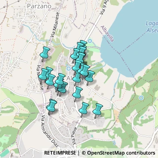 Mappa Via Don Guanella, 22040 Alserio CO, Italia (0.3)