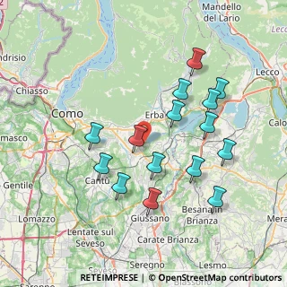 Mappa Via Don Luigi Guanella, 22040 Alserio CO, Italia (7.288)