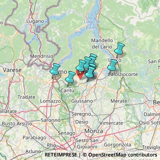 Mappa Via Don Luigi Guanella, 22040 Alserio CO, Italia (6.82091)