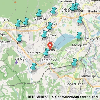 Mappa Via Don Guanella, 22040 Alserio CO, Italia (2.57429)