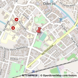 Mappa Via Giuseppe Garibaldi, 43, 31046 Oderzo, Treviso (Veneto)