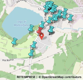 Mappa Via Europa Unita, 22030 Montorfano CO, Italia (0.53793)