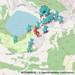 Mappa Via Europa Unita, 22030 Montorfano CO, Italia (0.53793)