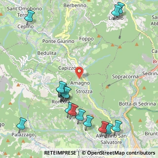 Mappa Via Caroldi, 24030 Strozza BG, Italia (2.66706)