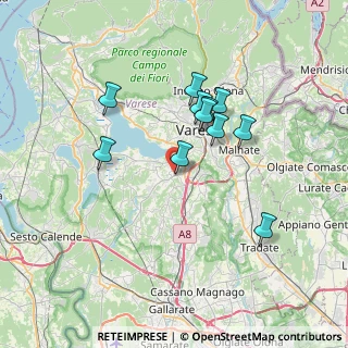 Mappa Via Acquadro, 21040 Azzate VA, Italia (6.08182)