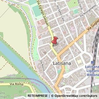 Mappa Borgo Aurora, 5, 33053 Latisana, Udine (Friuli-Venezia Giulia)