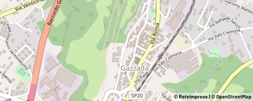 Mappa Gazzada Schianno