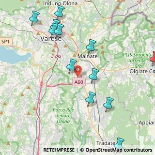 Mappa Via Battisti Cesare, 21040 Lozza VA, Italia (5.36769)