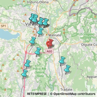 Mappa Via Battisti Cesare, 21040 Lozza VA, Italia (4.12588)