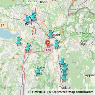 Mappa Via Battisti Cesare, 21040 Lozza VA, Italia (4.7)