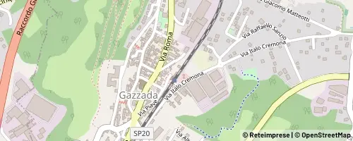 Mappa Gazzada Schianno