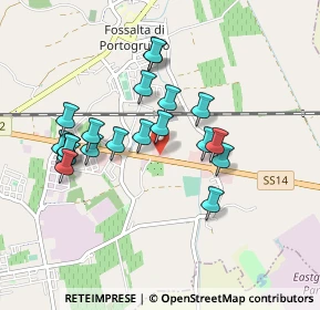 Mappa Via Martin Luther King, 30025 Fossalta di Portogruaro VE, Italia (0.8255)