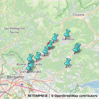 Mappa Viale Michelangelo, 24021 Albino BG, Italia (6.80182)
