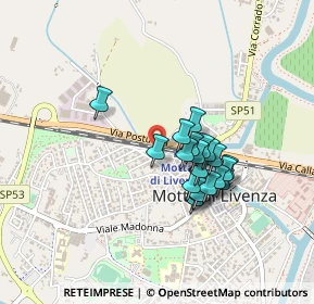 Mappa Via Piave, 31045 Motta di Livenza TV, Italia (0.3335)
