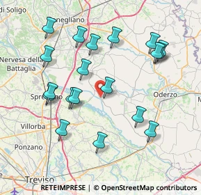 Mappa Via Lungo Piave Inferiore, 31010 Cimadolmo TV, Italia (7.92474)