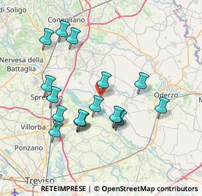Mappa Via Lungo Piave Inferiore, 31010 Cimadolmo TV, Italia (7)