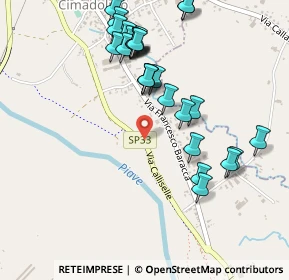 Mappa Via Lungo Piave Inferiore, 31010 Cimadolmo TV, Italia (0.51071)