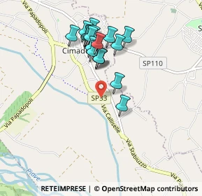 Mappa Via Lungo Piave Inferiore, 31010 Cimadolmo TV, Italia (0.8455)