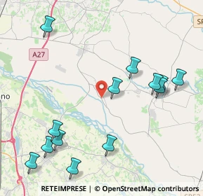 Mappa Via Lungo Piave Inferiore, 31010 Cimadolmo TV, Italia (4.88846)