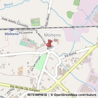 Mappa Piazza Risorgimento, 18, 23847 Molteno, Lecco (Lombardia)