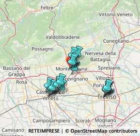 Mappa Via Fontebasso, 31044 Montebelluna TV, Italia (11.673)