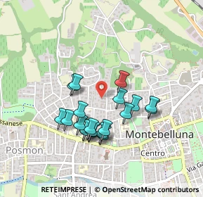 Mappa Via Fontebasso, 31044 Montebelluna TV, Italia (0.3885)