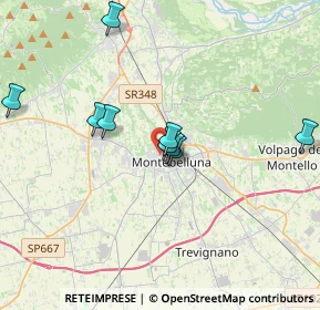 Mappa Via Fontebasso, 31044 Montebelluna TV, Italia (4.22818)