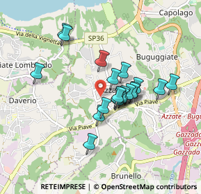 Mappa Via Cottalorda, 21022 Azzate VA, Italia (0.6815)