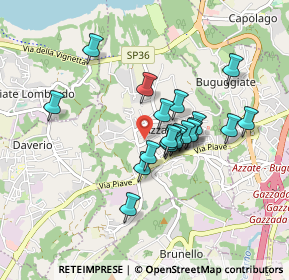 Mappa Via Cottalorda, 21022 Azzate VA, Italia (0.687)