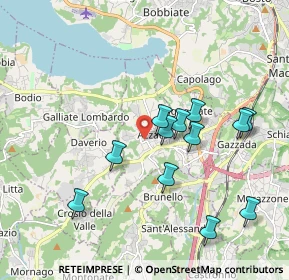 Mappa Via Cottalorda, 21022 Azzate VA, Italia (1.79917)