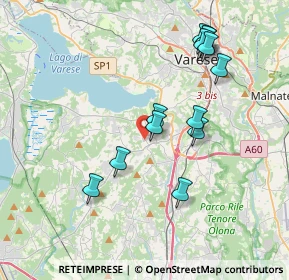 Mappa Via Cottalorda, 21022 Azzate VA, Italia (3.7)