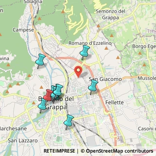 Mappa Via Santa Chiara, 36061 Bassano del Grappa VI, Italia (1.98)