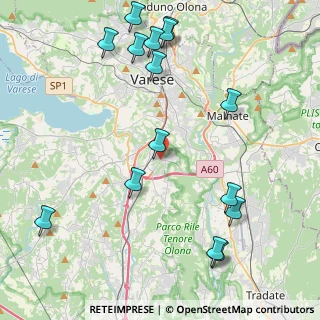 Mappa Via Enrico Fermi, 21045 Gazzada Schianno VA, Italia (5.14733)
