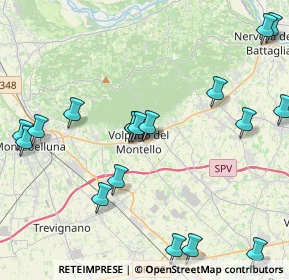 Mappa Via Capitania, 31040 Volpago del Montello TV, Italia (5.3485)