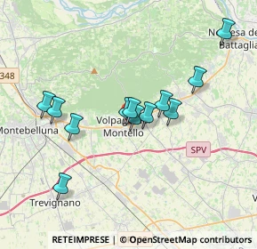 Mappa Via Capitania, 31040 Volpago del Montello TV, Italia (3.10917)