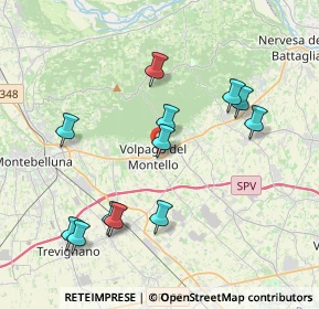 Mappa Via Capitania, 31040 Volpago del Montello TV, Italia (3.96167)