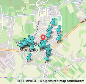 Mappa Via Capitania, 31040 Volpago del Montello TV, Italia (0.3475)